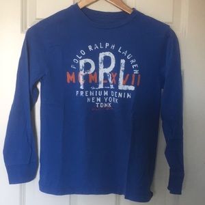 Polo Ralph Lauren boys long sleeve tee.